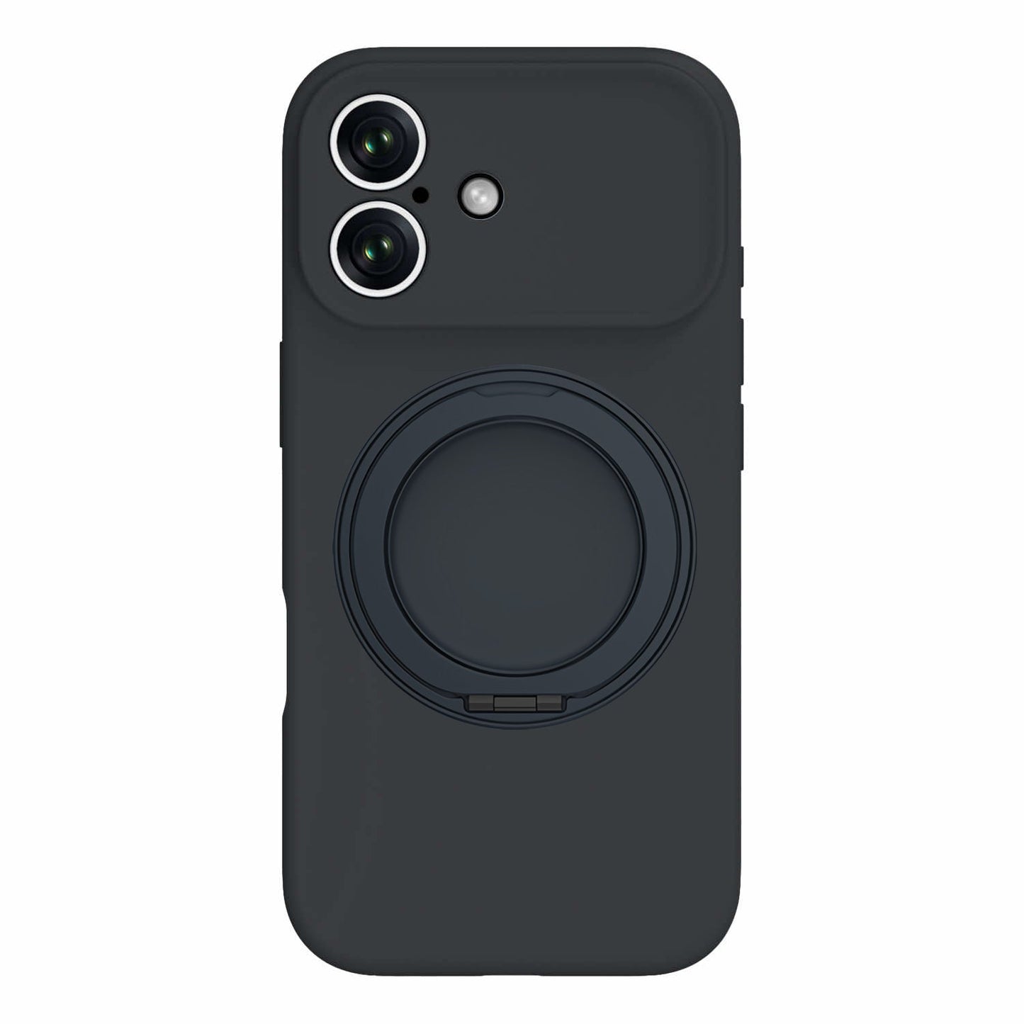 360 Ring Stand Liquid Silicone iPhone Case