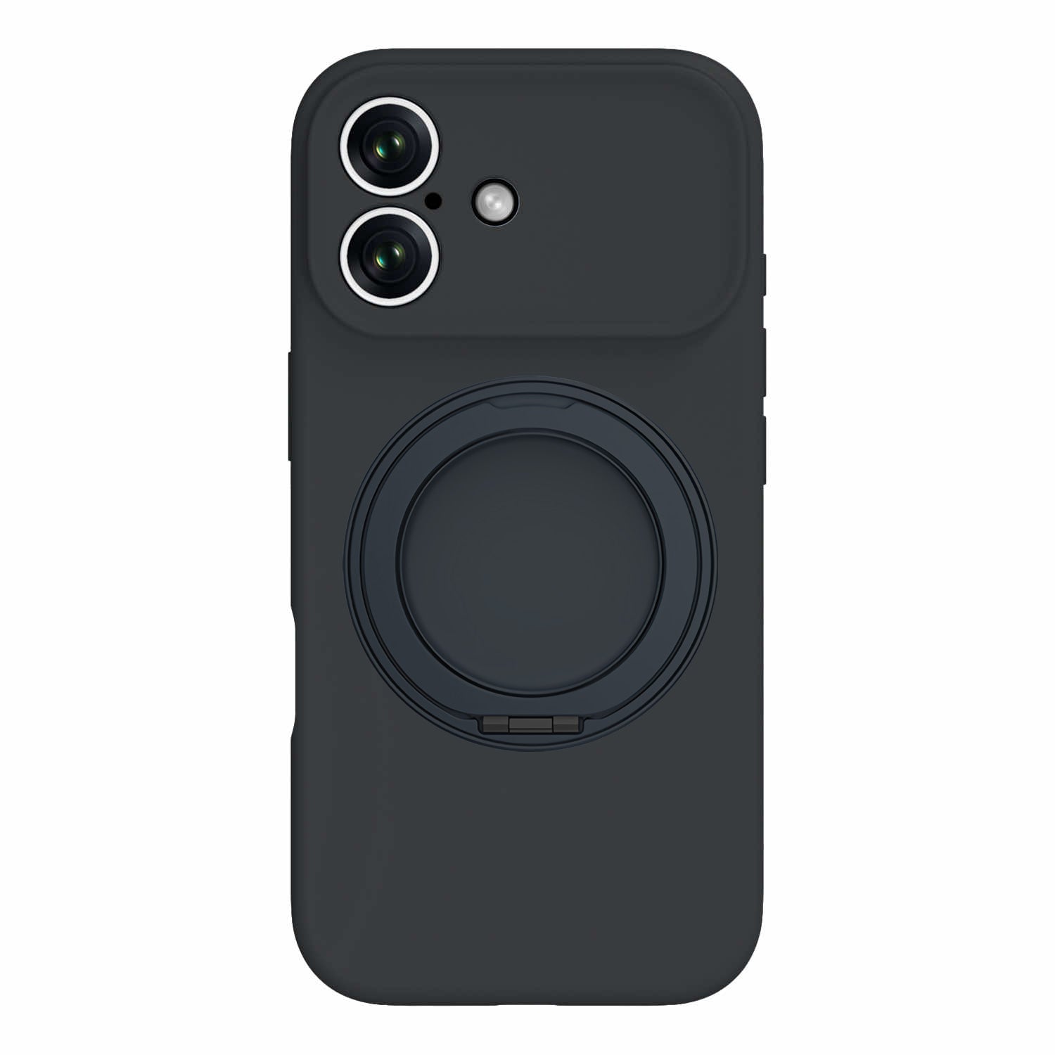 360 Ring Stand Liquid Silicone iPhone Case