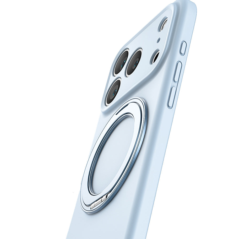 360 Ring Stand Liquid Silicone iPhone Case