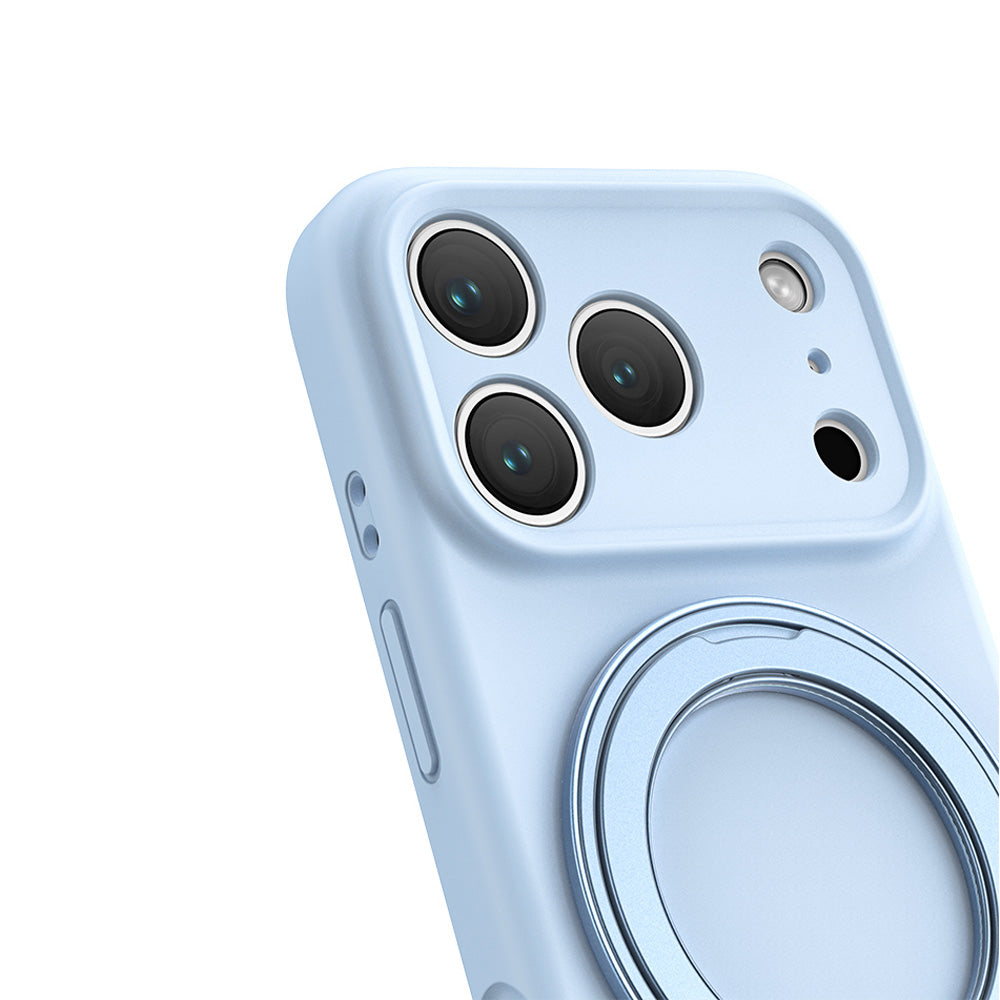 360 Ring Stand Liquid Silicone iPhone Case