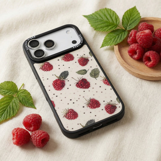 Raspberry Delight iPhone Case