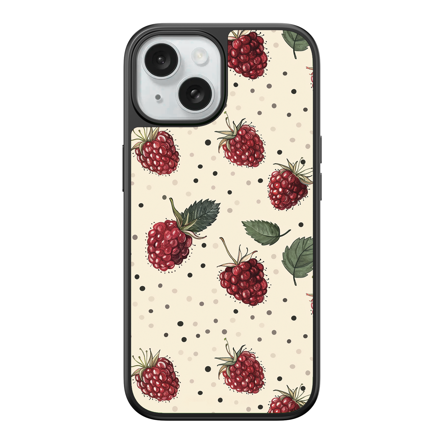 Raspberry Delight iPhone Case