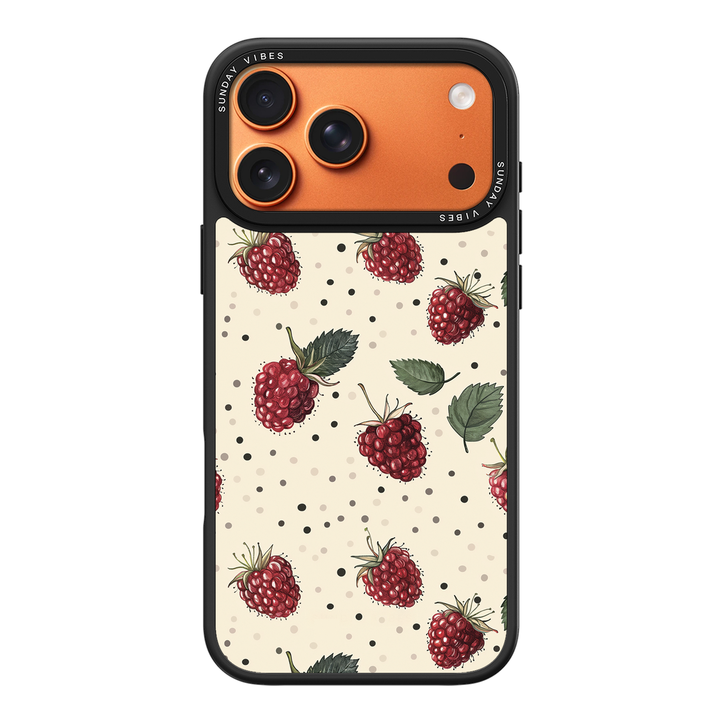 Raspberry Delight iPhone Case