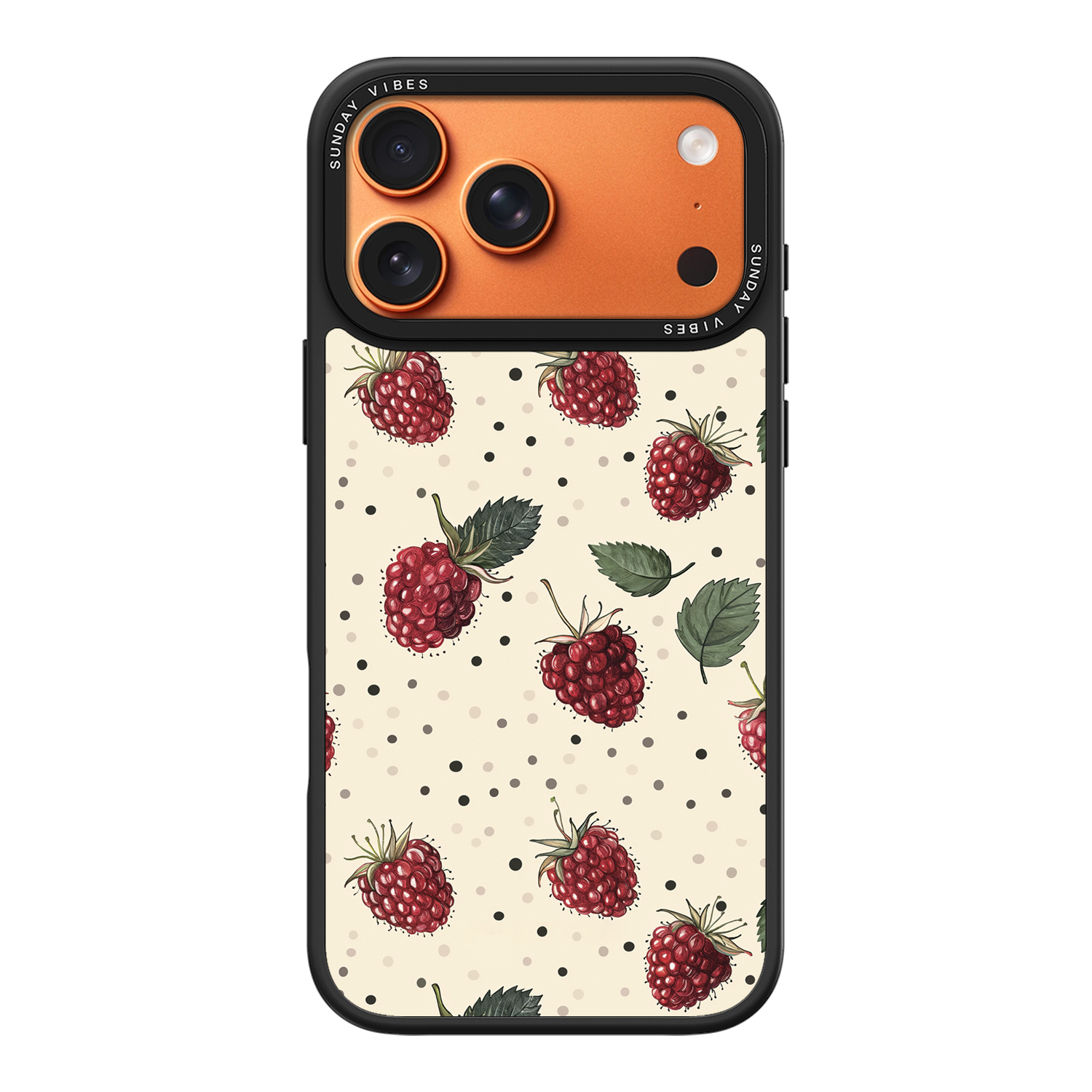 Raspberry Delight iPhone Case