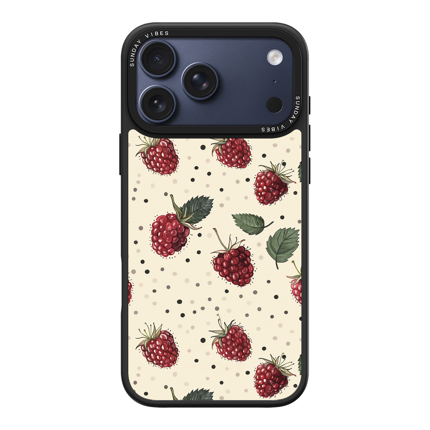 Raspberry Delight iPhone Case