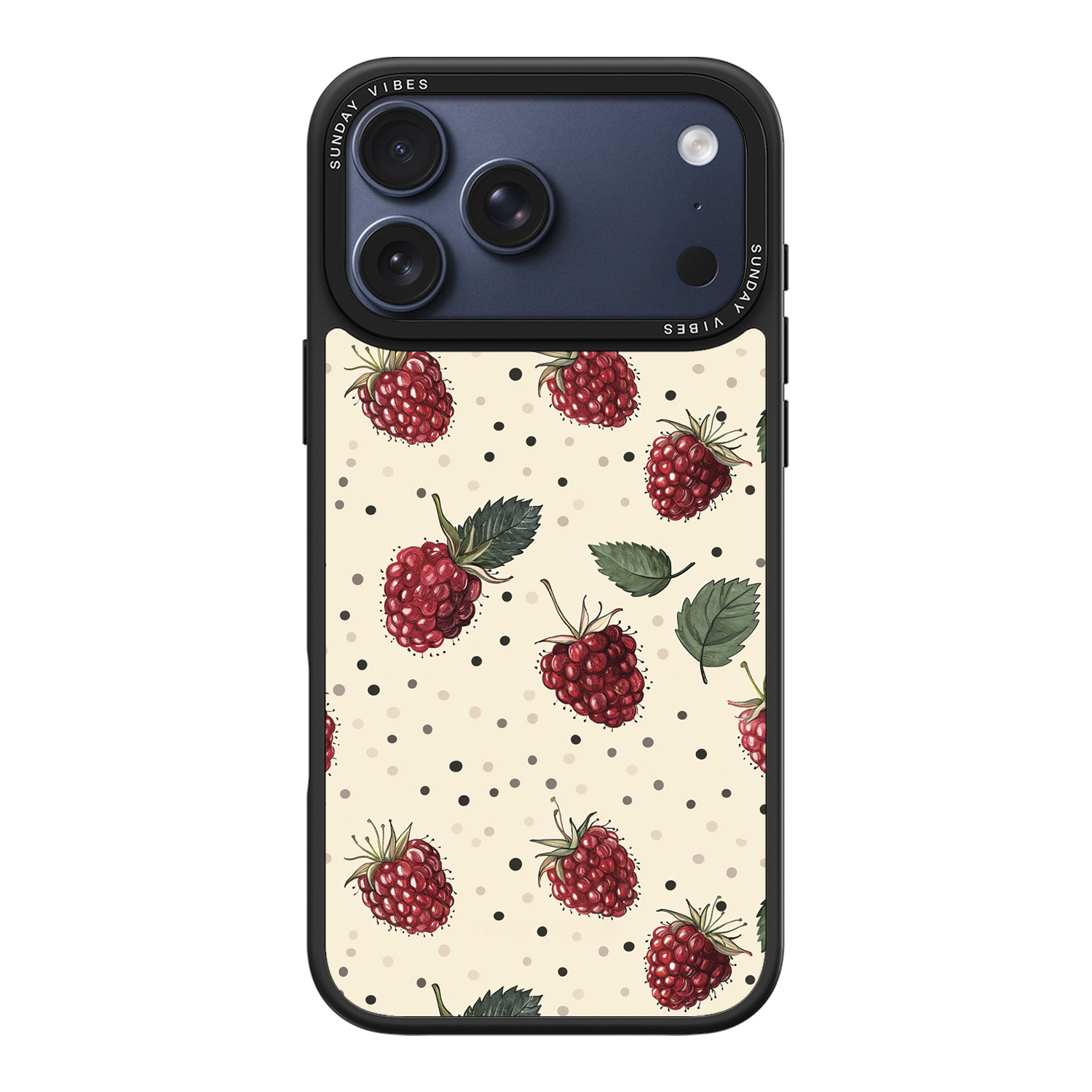 Raspberry Delight iPhone Case