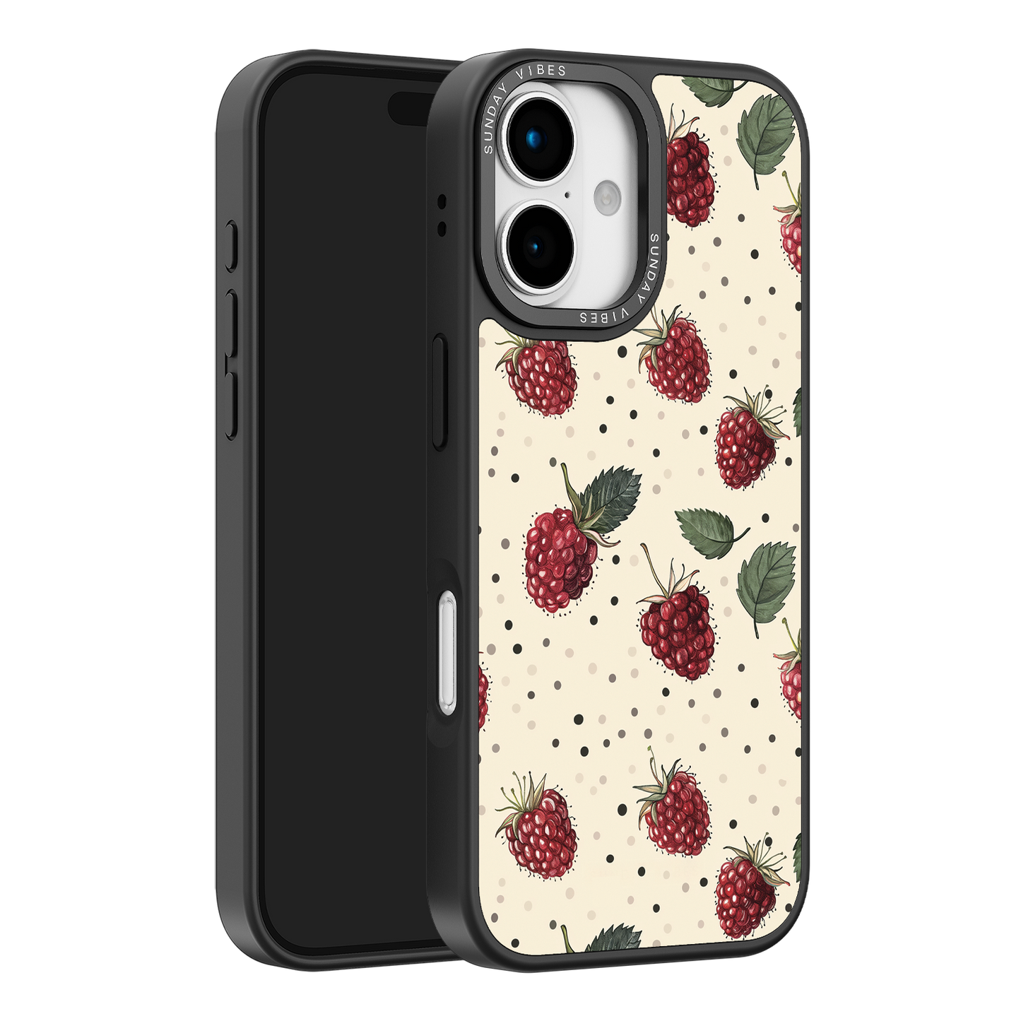 Raspberry Delight iPhone Case