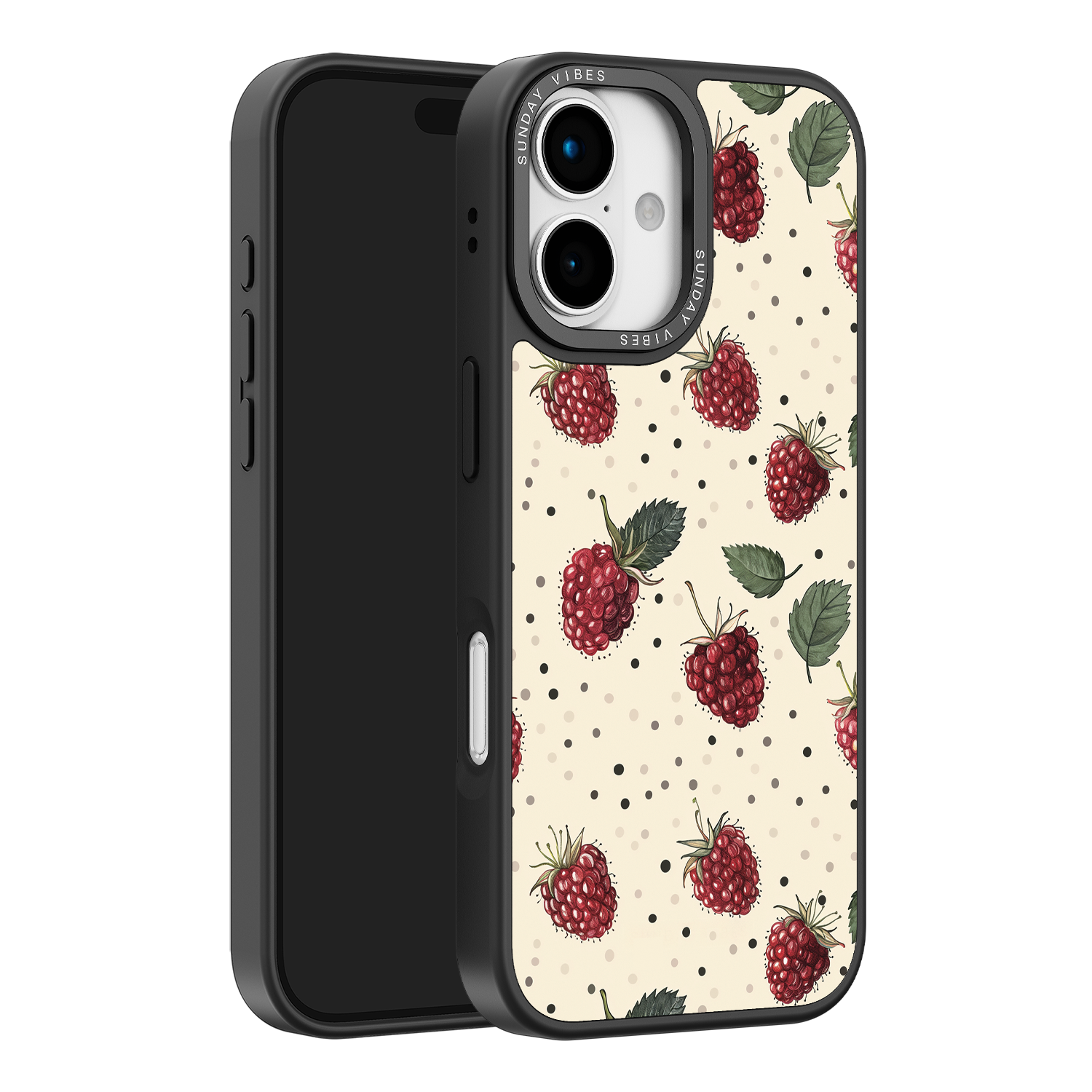 Raspberry Delight iPhone Case