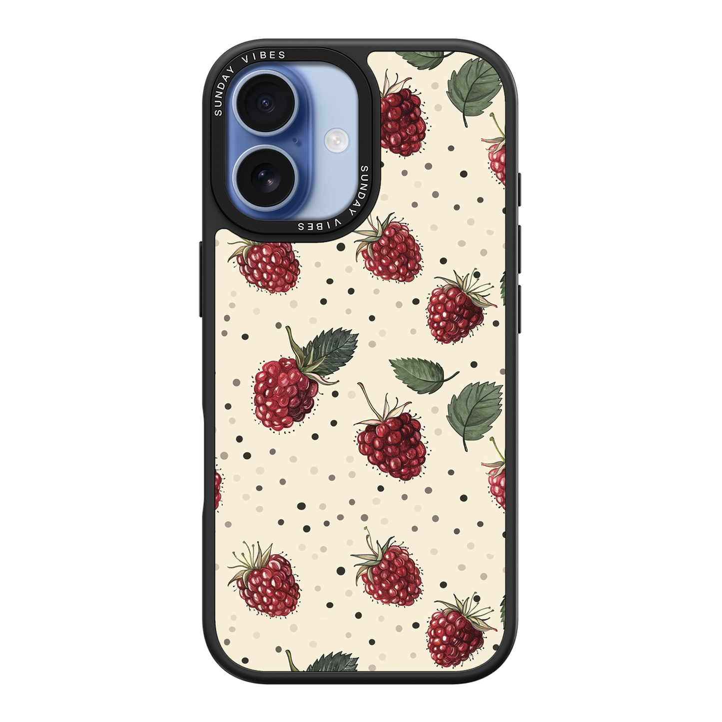 Raspberry Delight iPhone Case