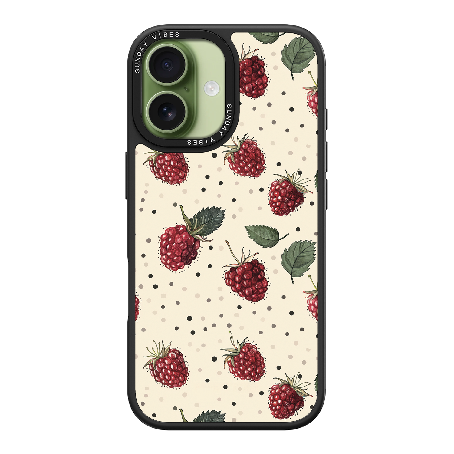 Raspberry Delight iPhone Case