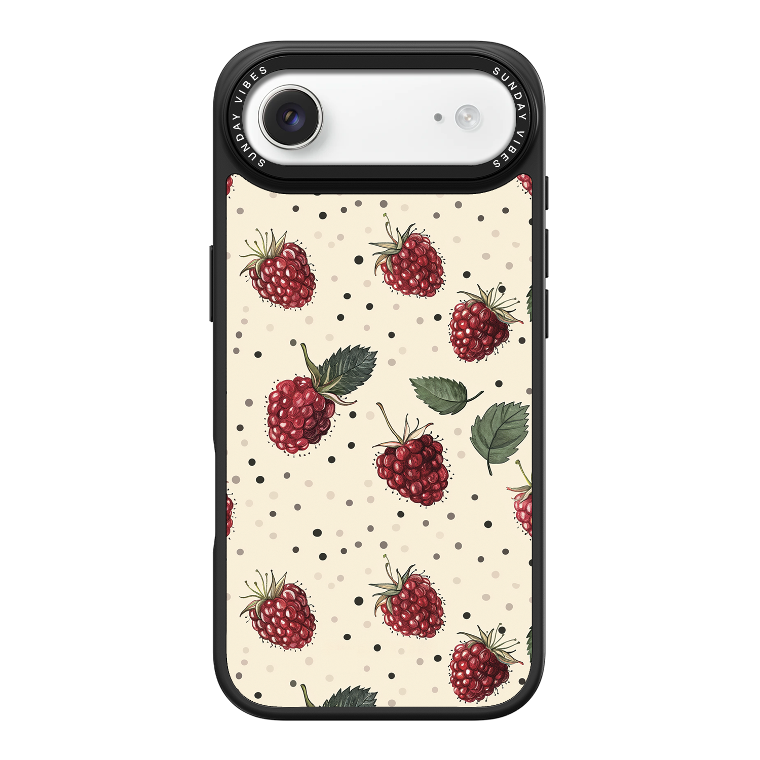 Raspberry Delight iPhone Case
