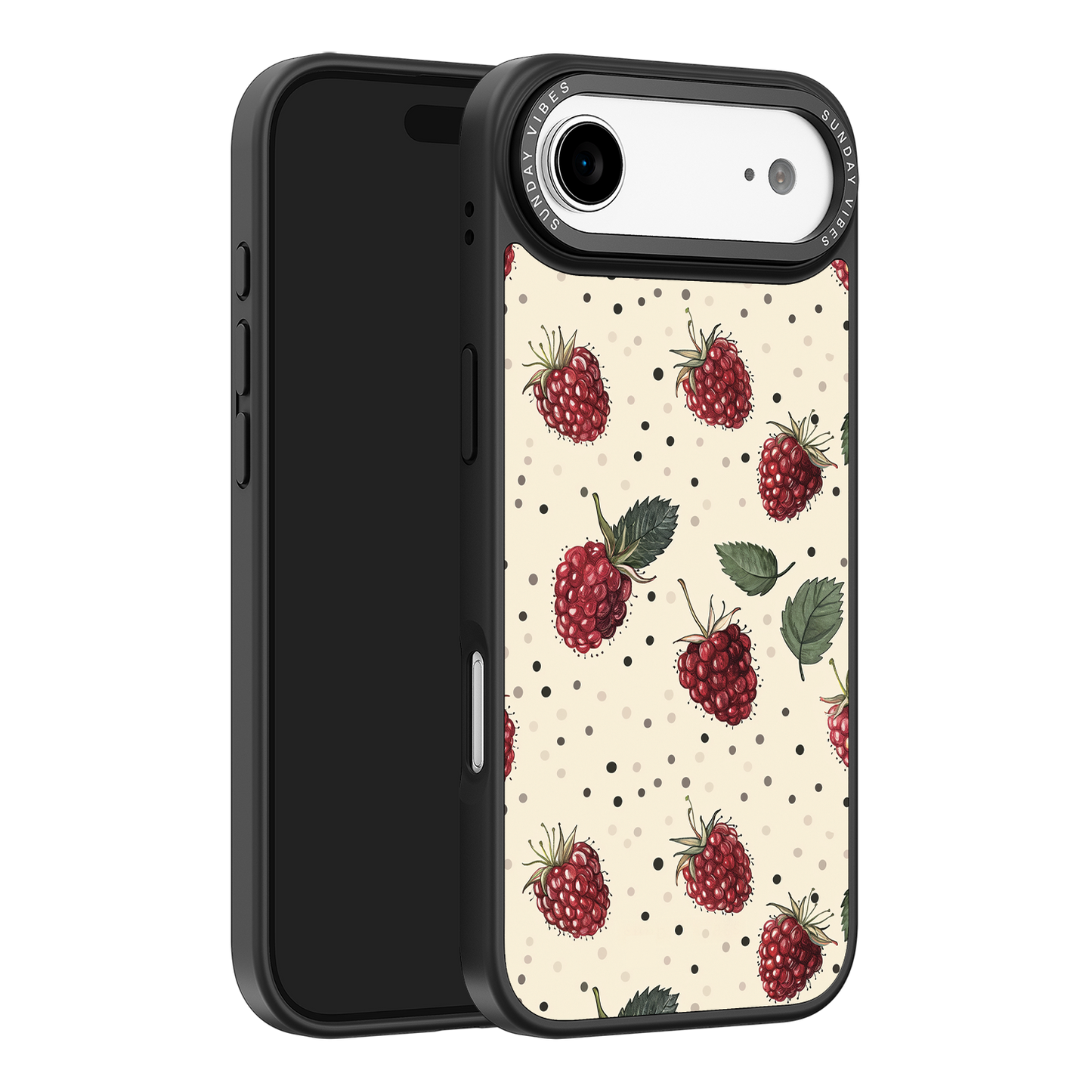 Raspberry Delight iPhone Case