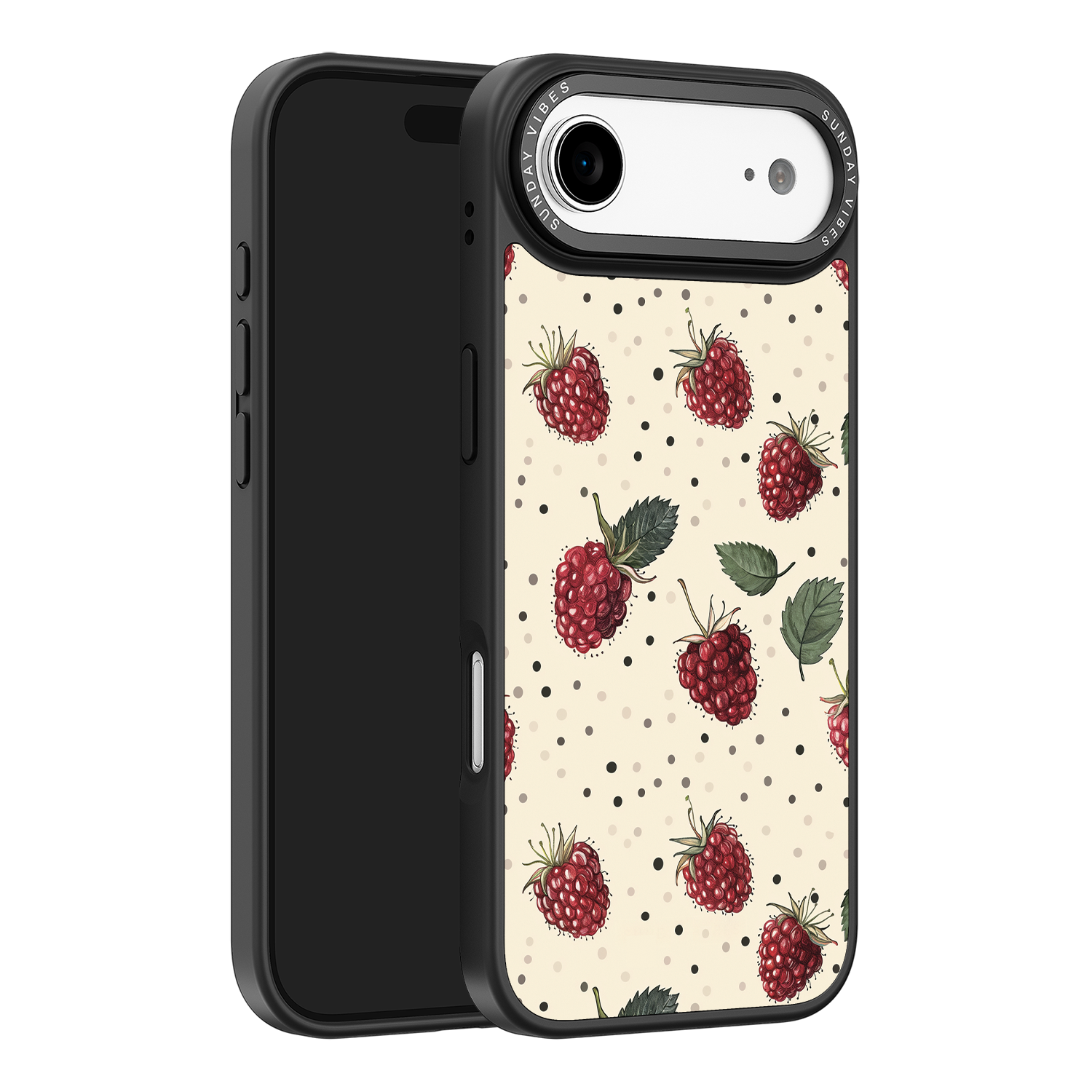 Raspberry Delight iPhone Case