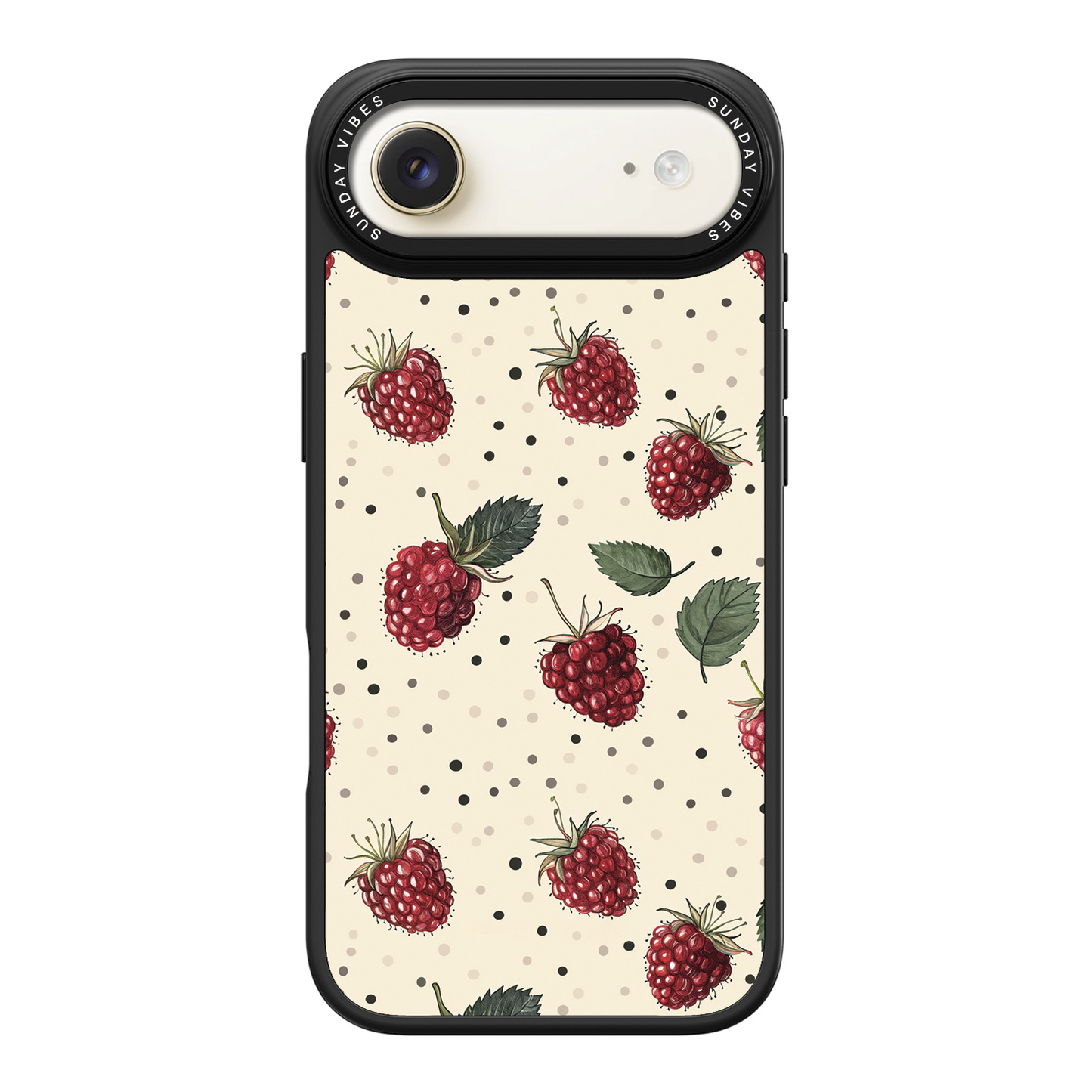 Raspberry Delight iPhone Case