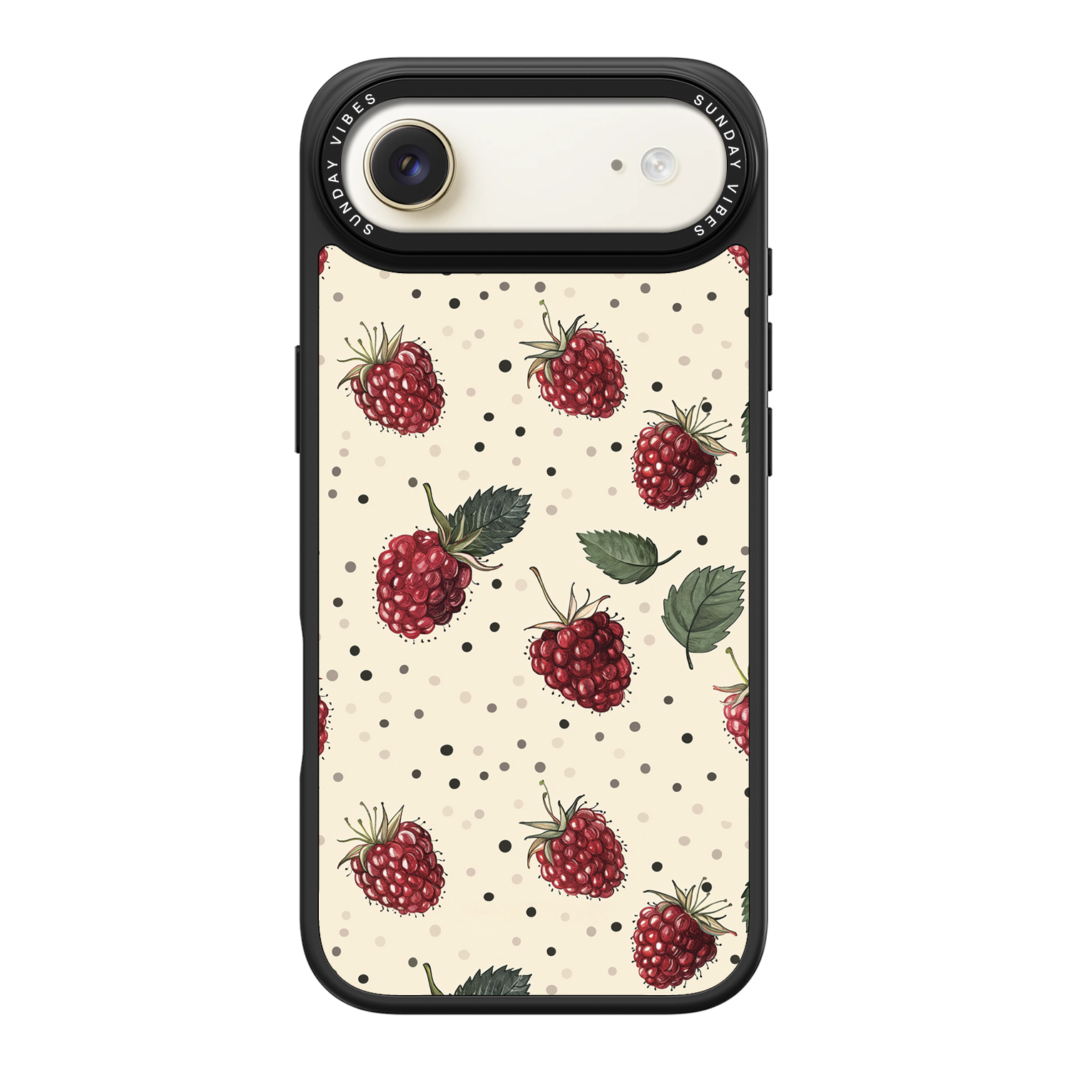 Raspberry Delight iPhone Case