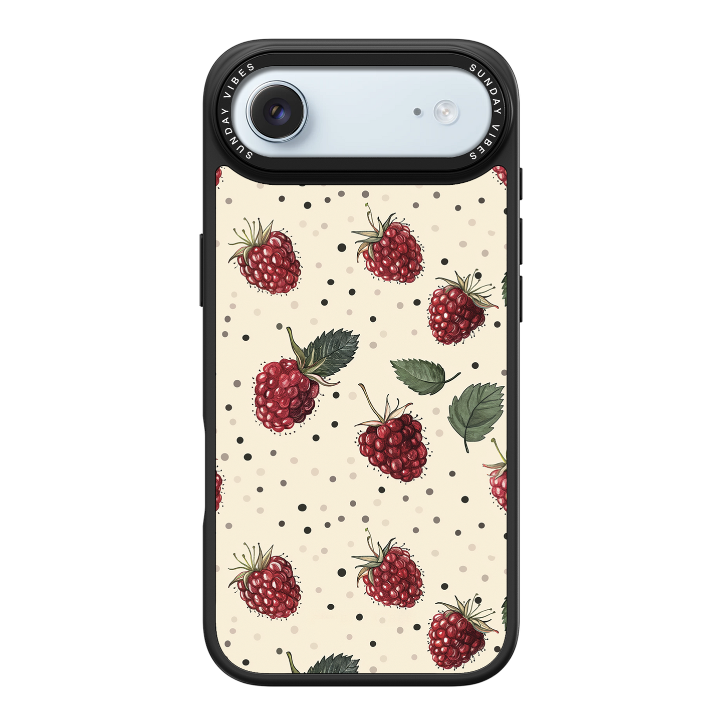 Raspberry Delight iPhone Case
