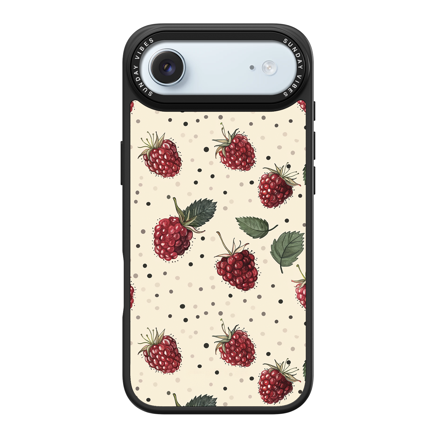 Raspberry Delight iPhone Case