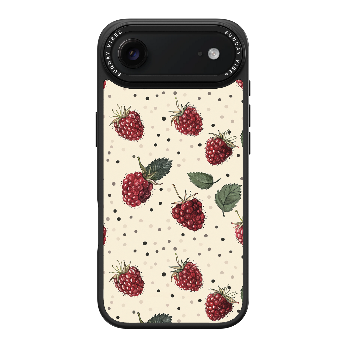 Raspberry Delight iPhone Case