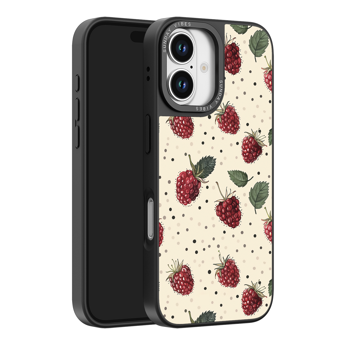 Raspberry Delight iPhone Case