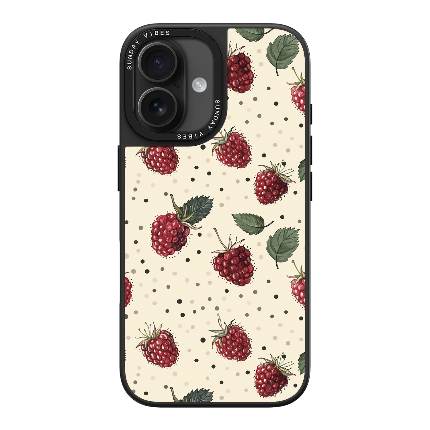 Raspberry Delight iPhone Case
