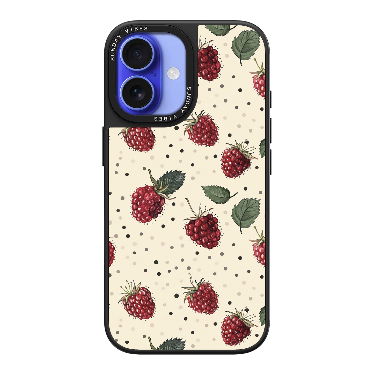 Raspberry Delight iPhone Case