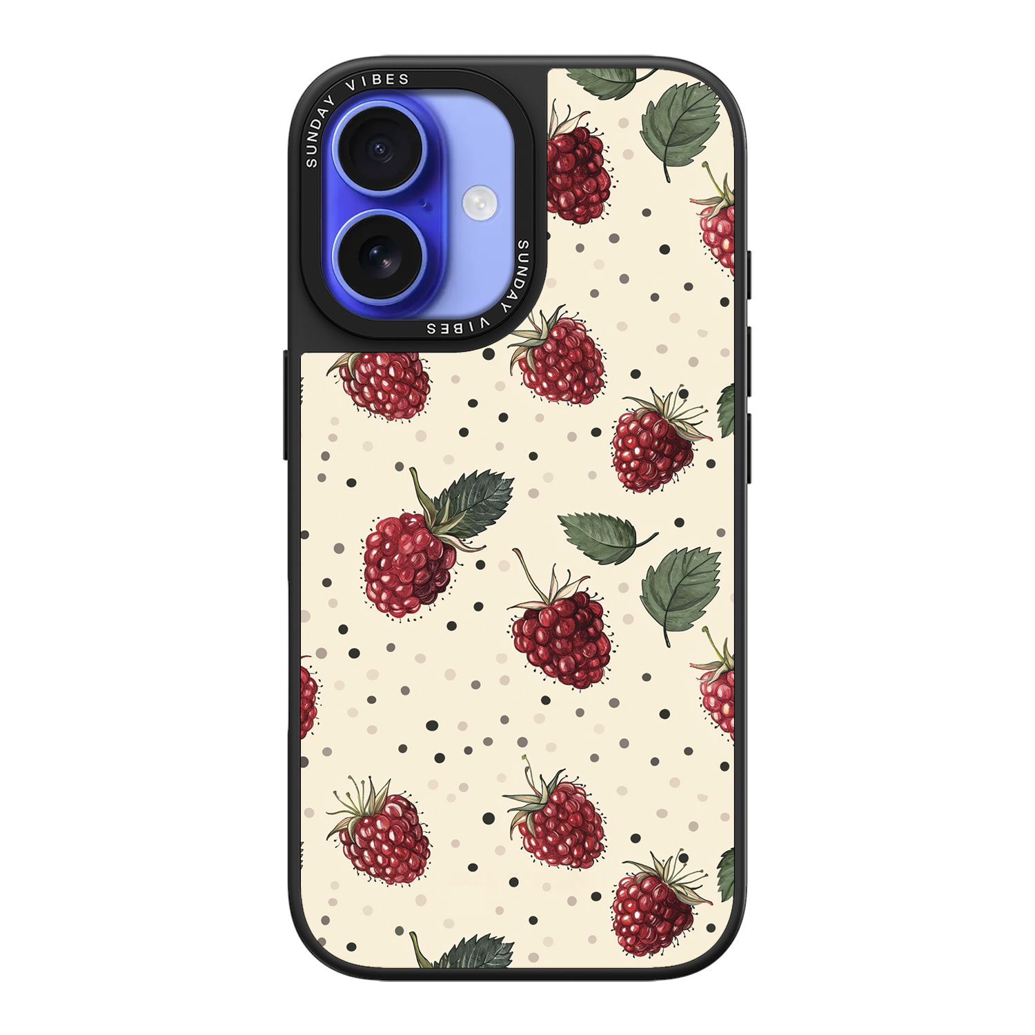 Raspberry Delight iPhone Case