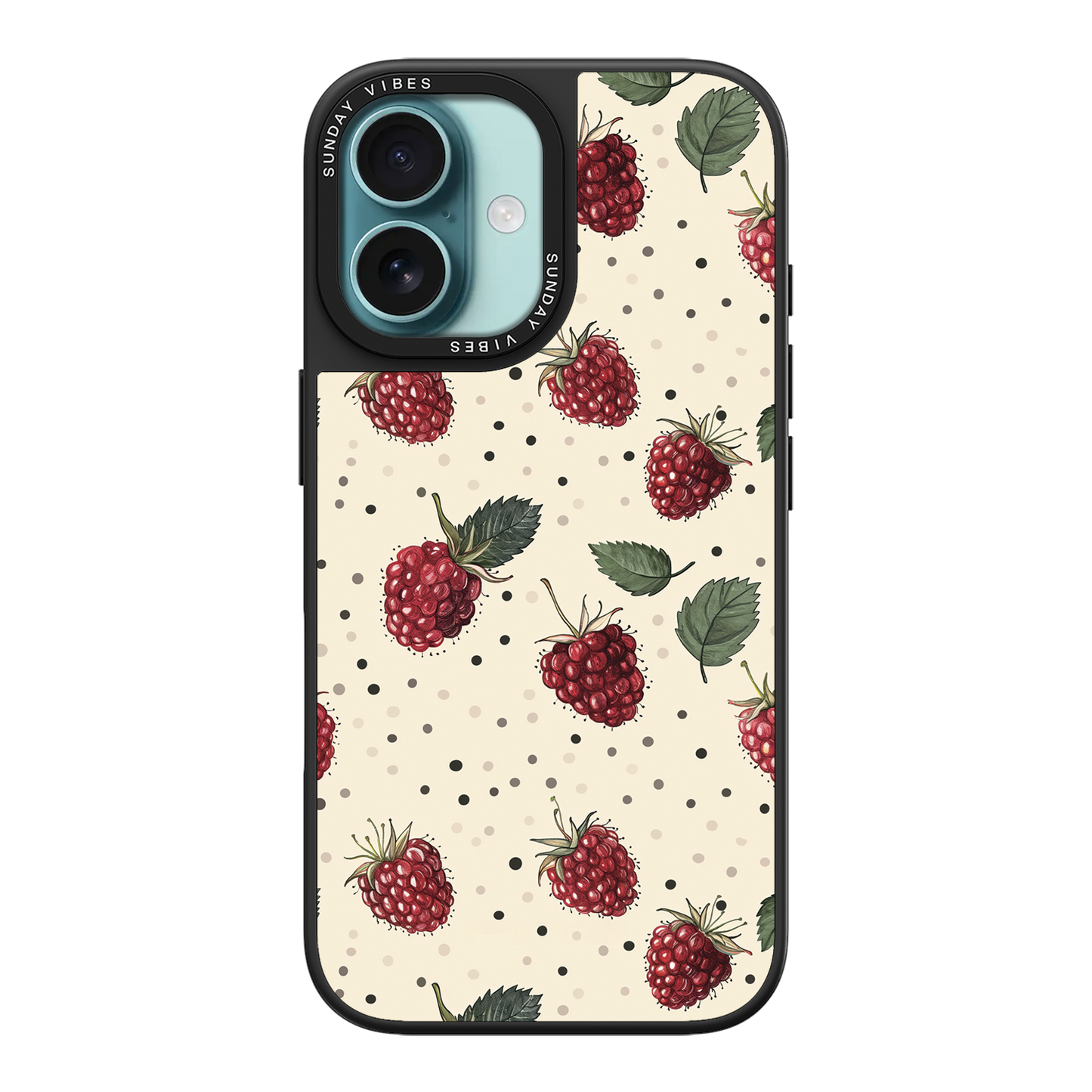 Raspberry Delight iPhone Case