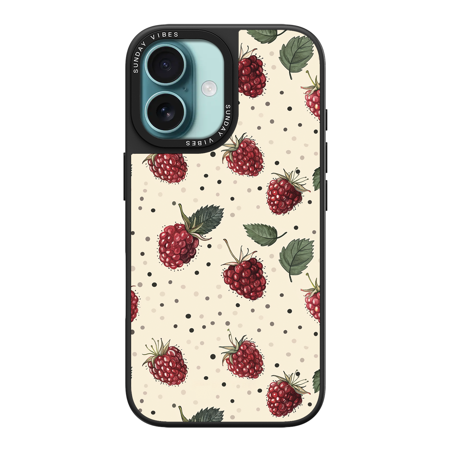 Raspberry Delight iPhone Case