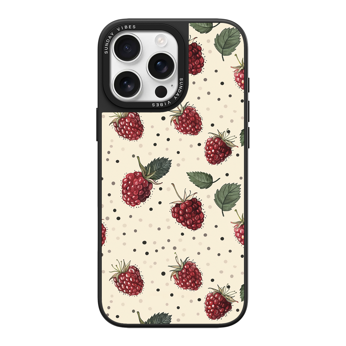Raspberry Delight iPhone Case