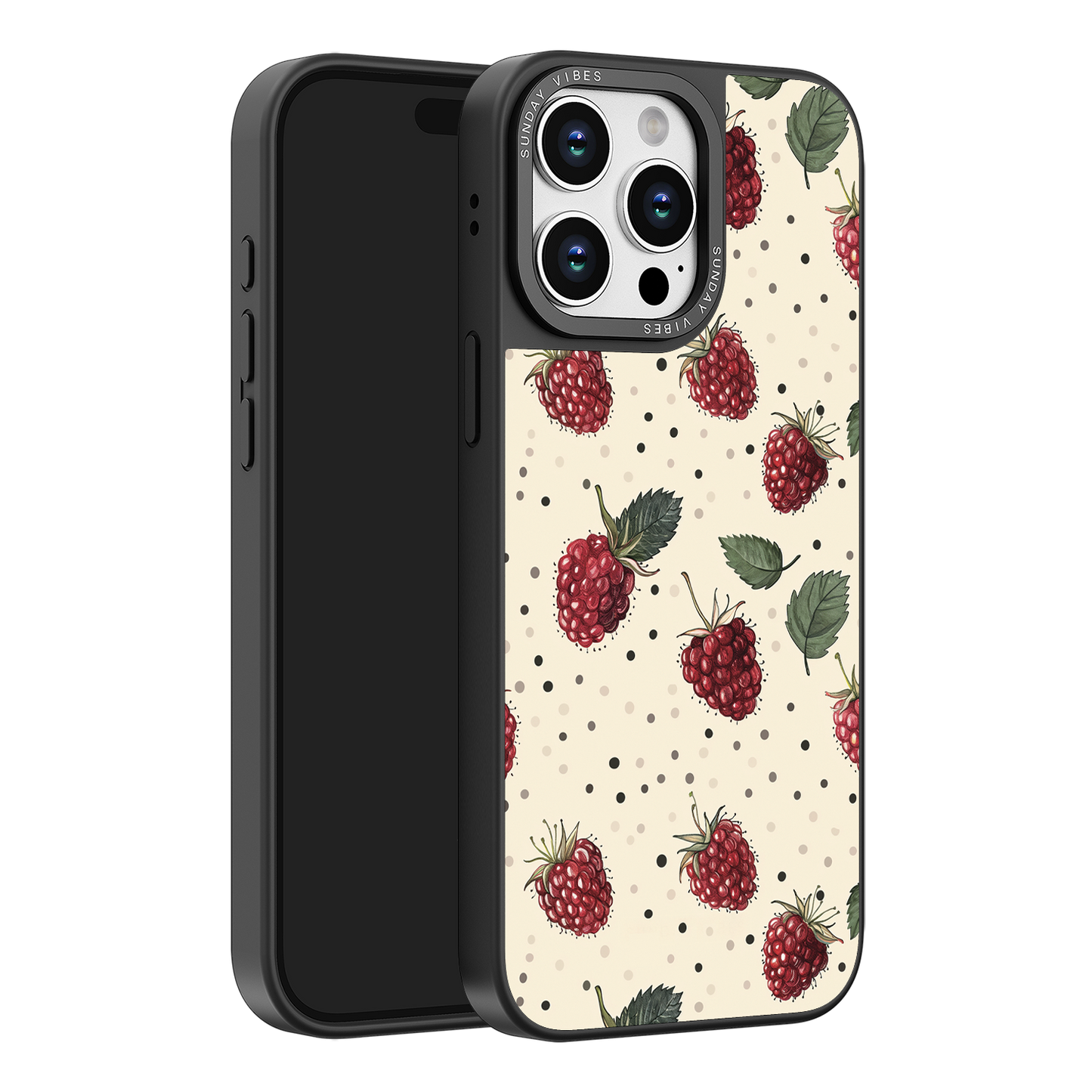 Raspberry Delight iPhone Case