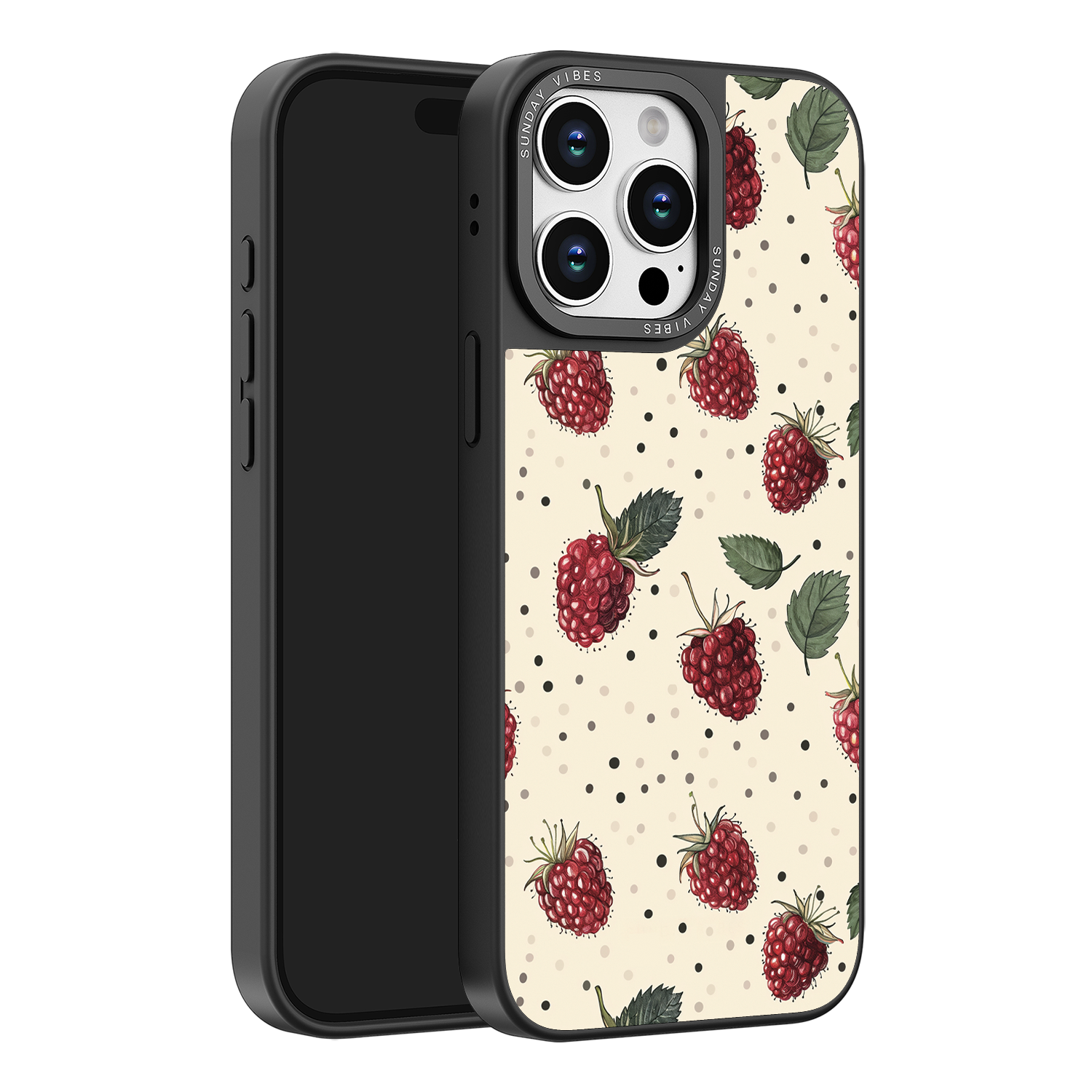 Raspberry Delight iPhone Case