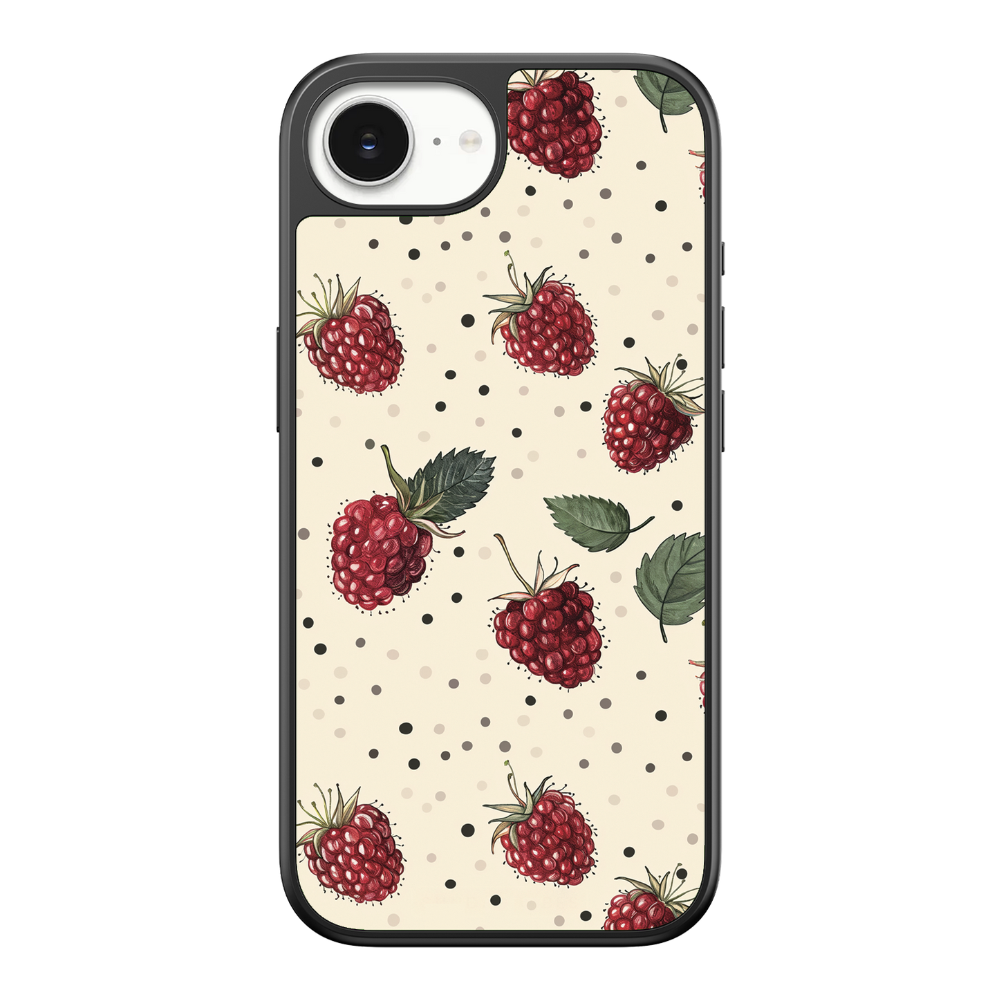 Raspberry Delight iPhone Case