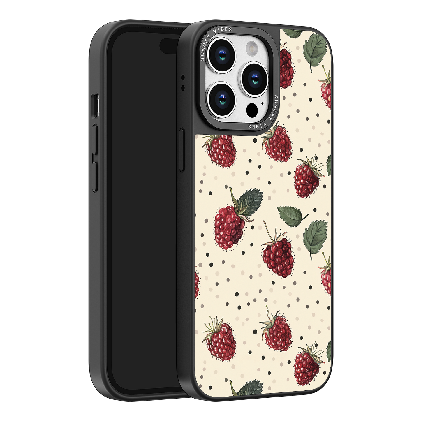 Raspberry Delight iPhone Case