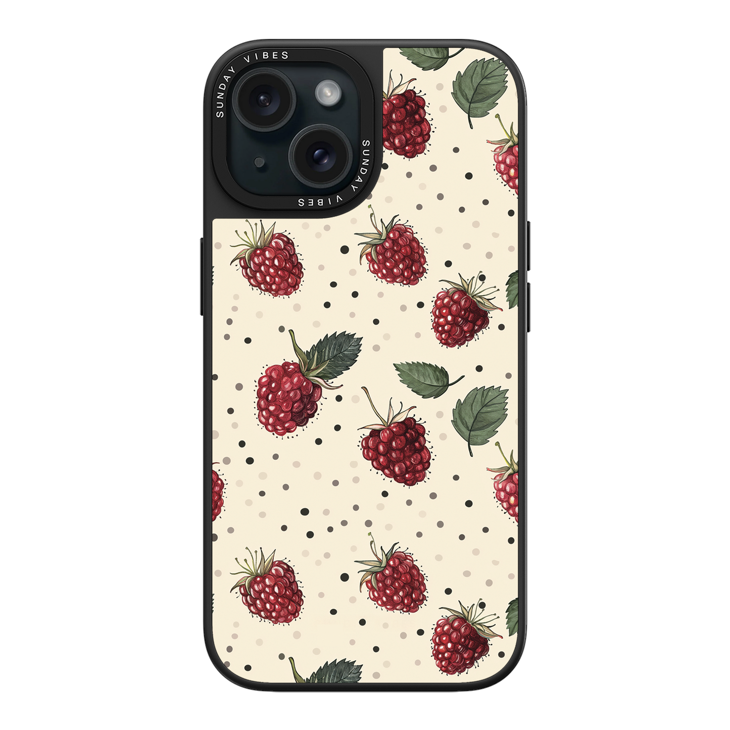 Raspberry Delight iPhone Case