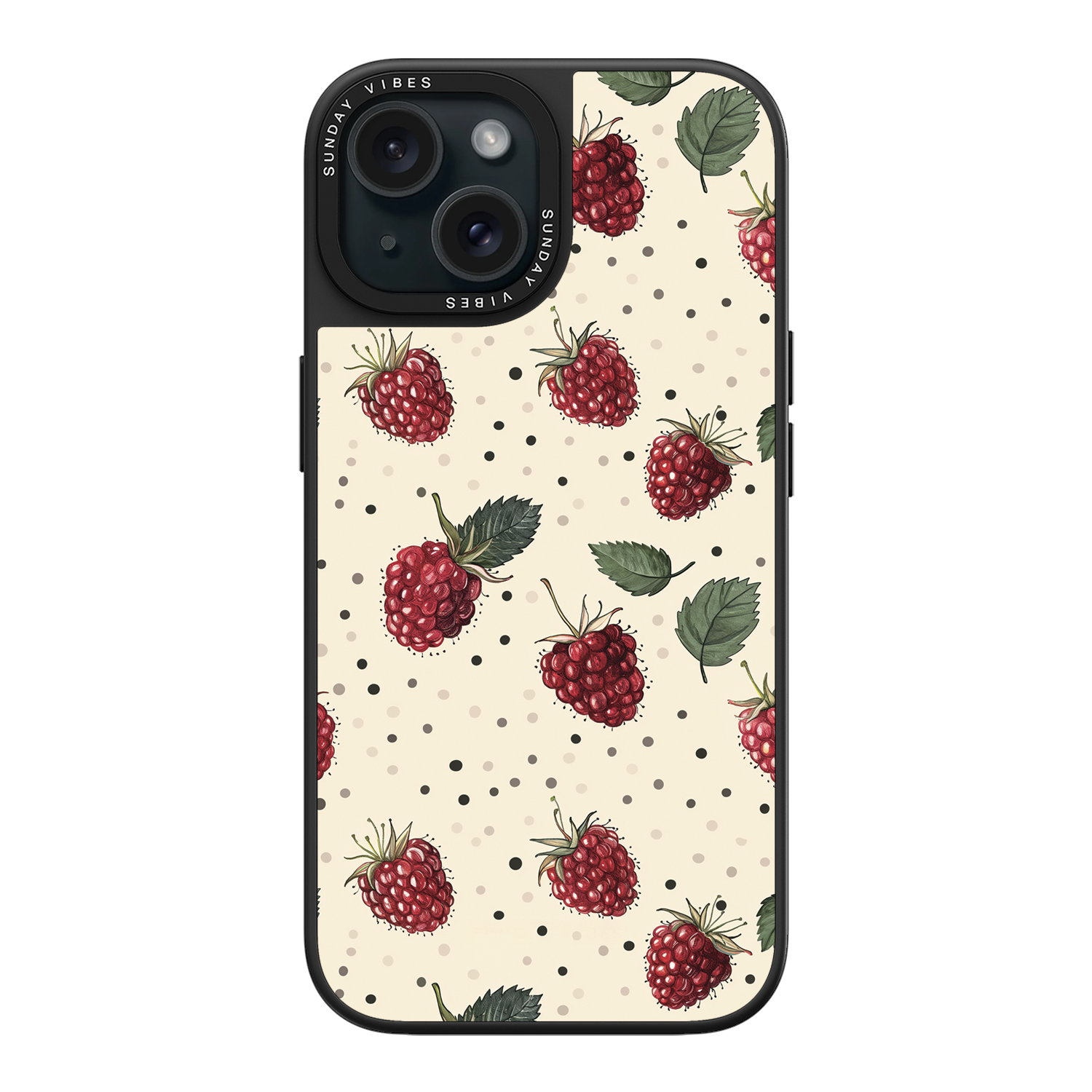 Raspberry Delight iPhone Case