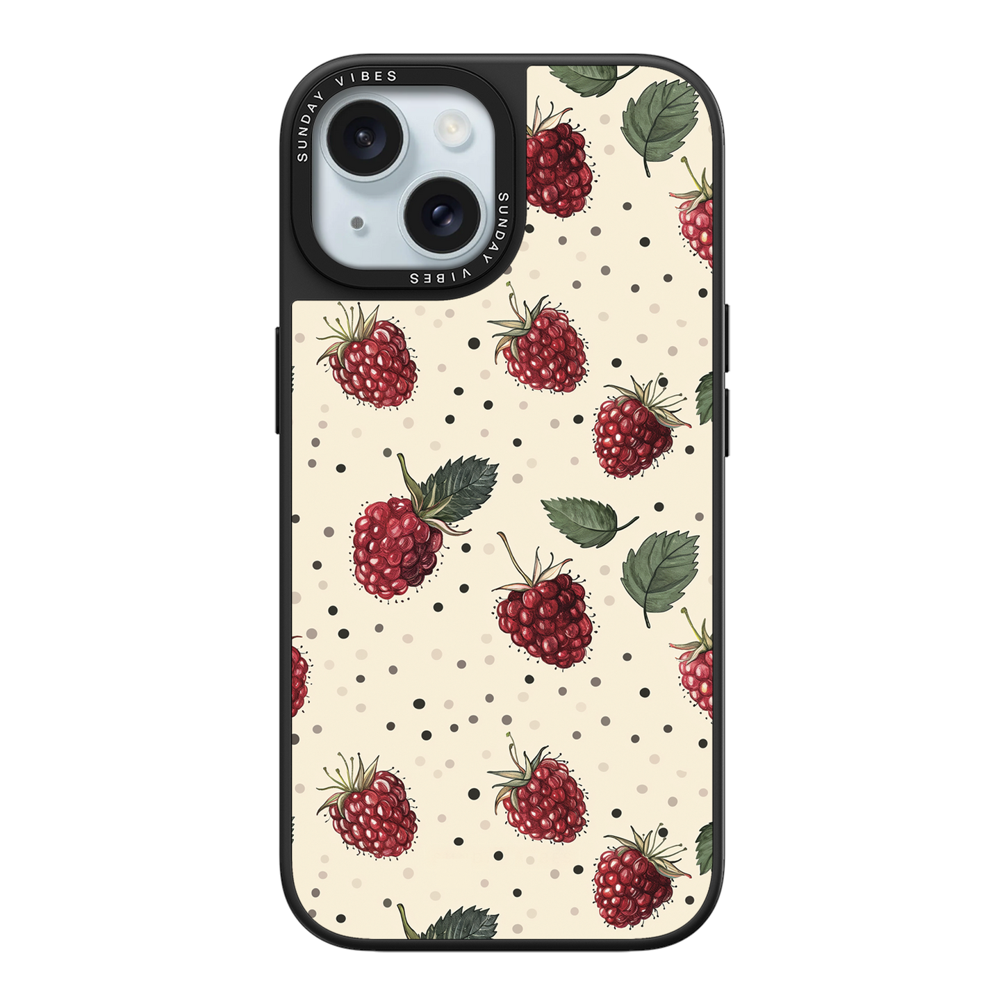 Raspberry Delight iPhone Case