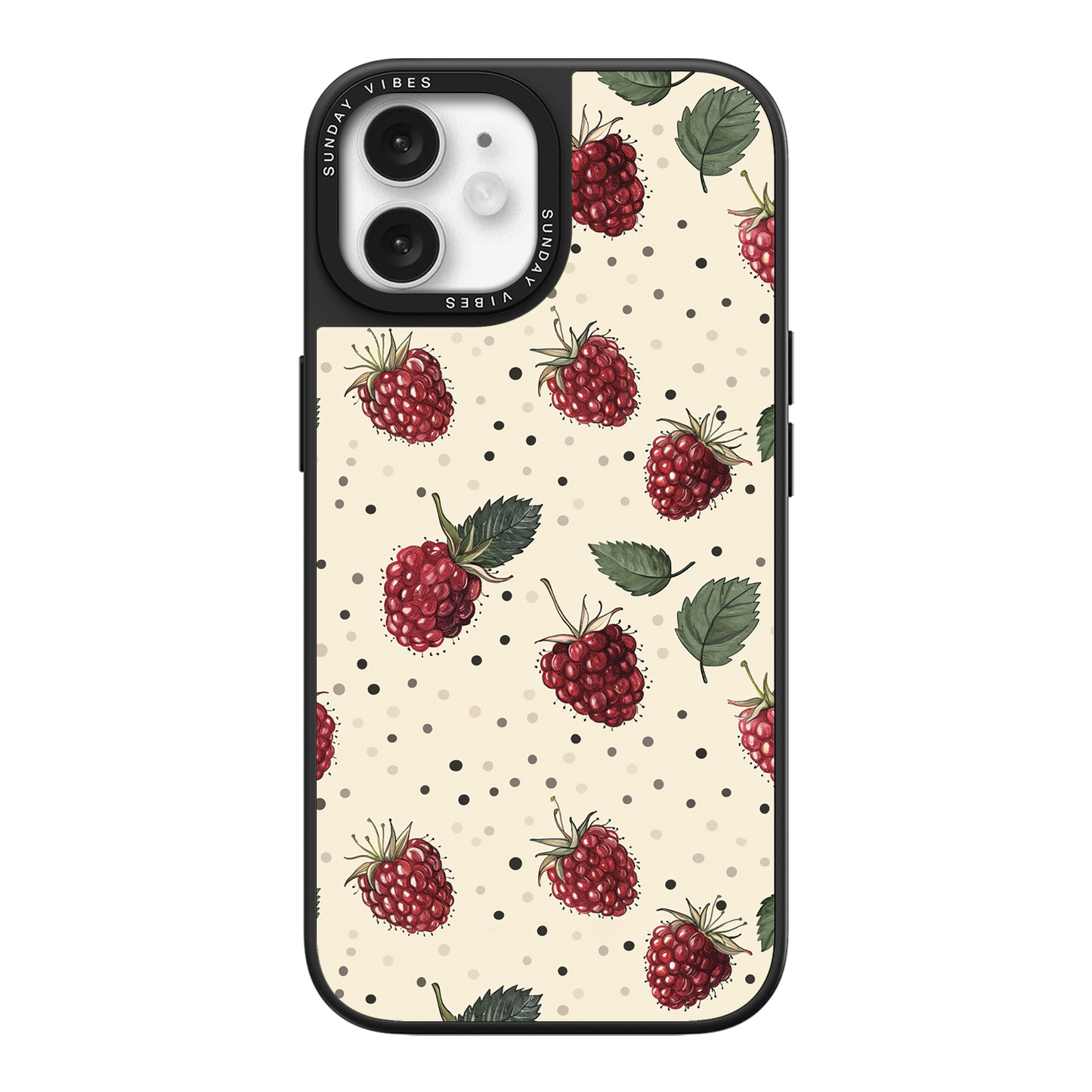 Raspberry Delight iPhone Case