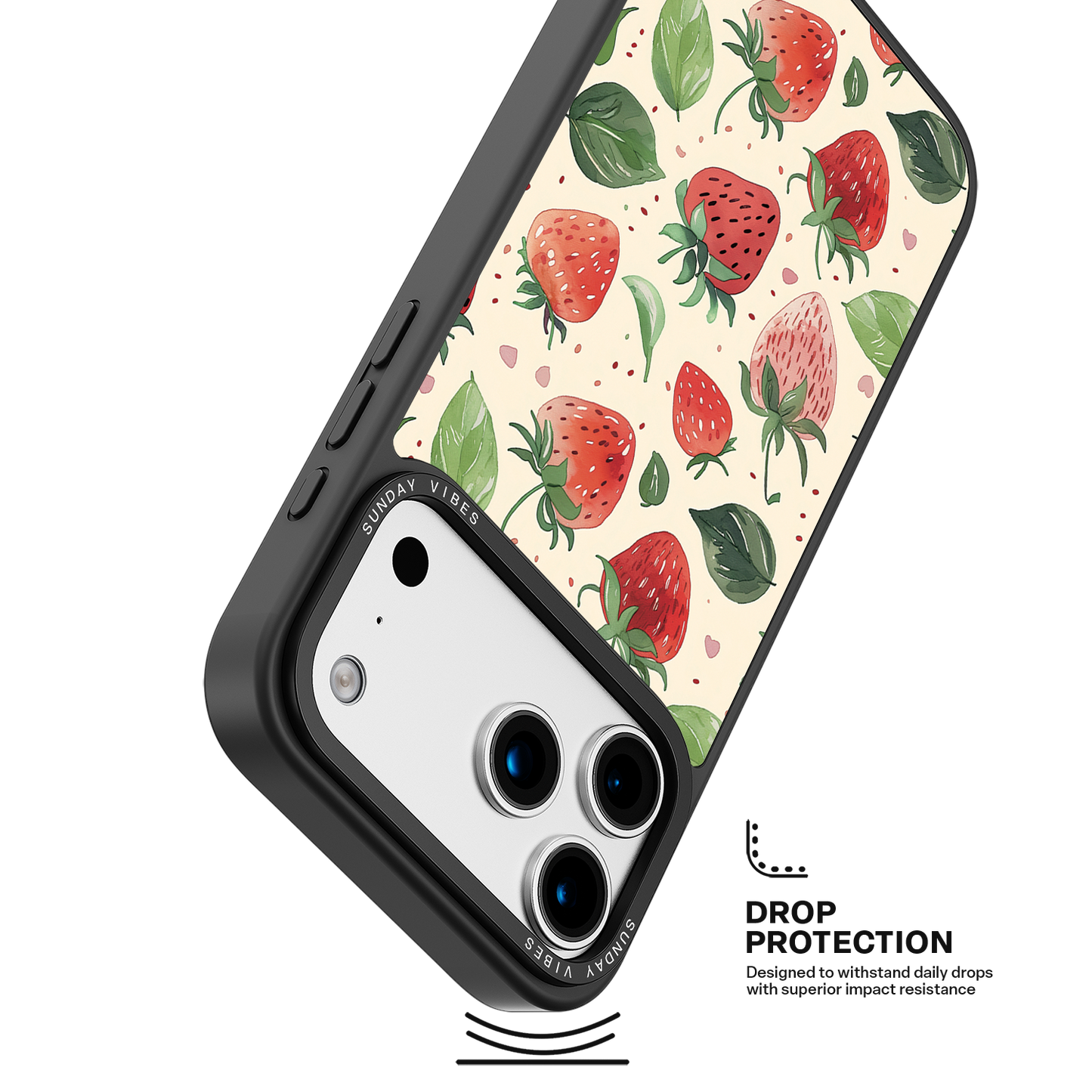 Strawberry Fields iPhone Case