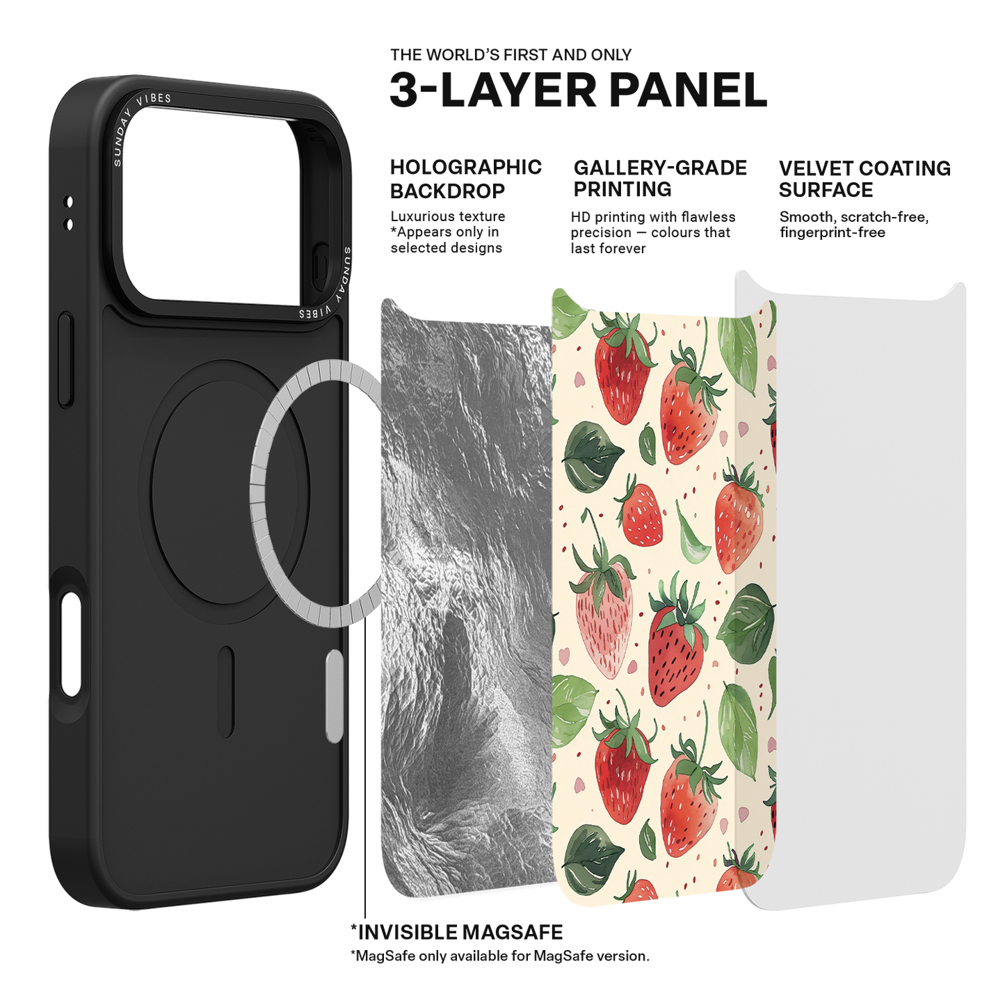 Strawberry Fields iPhone Case