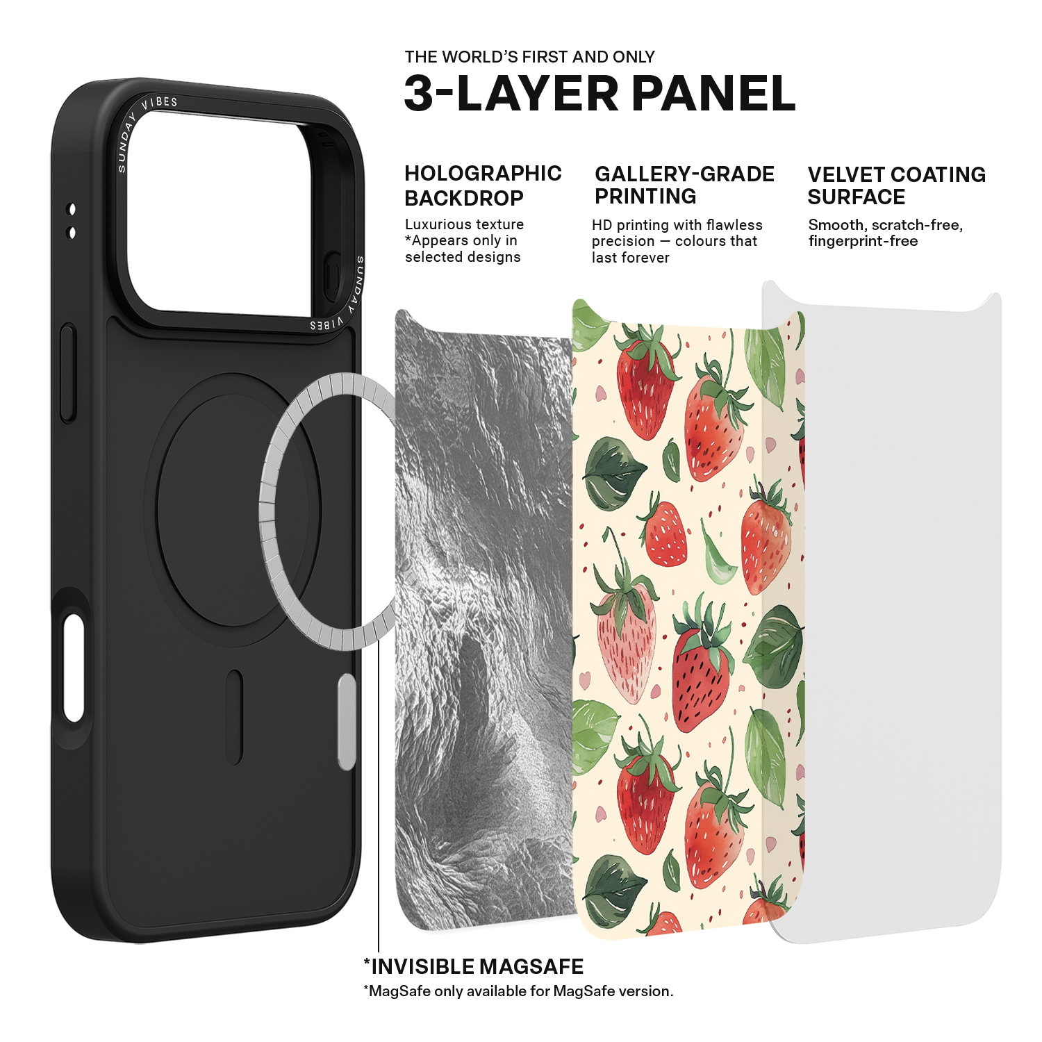 Strawberry Fields iPhone Case