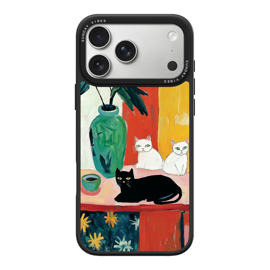 Feline Artistry iPhone Case