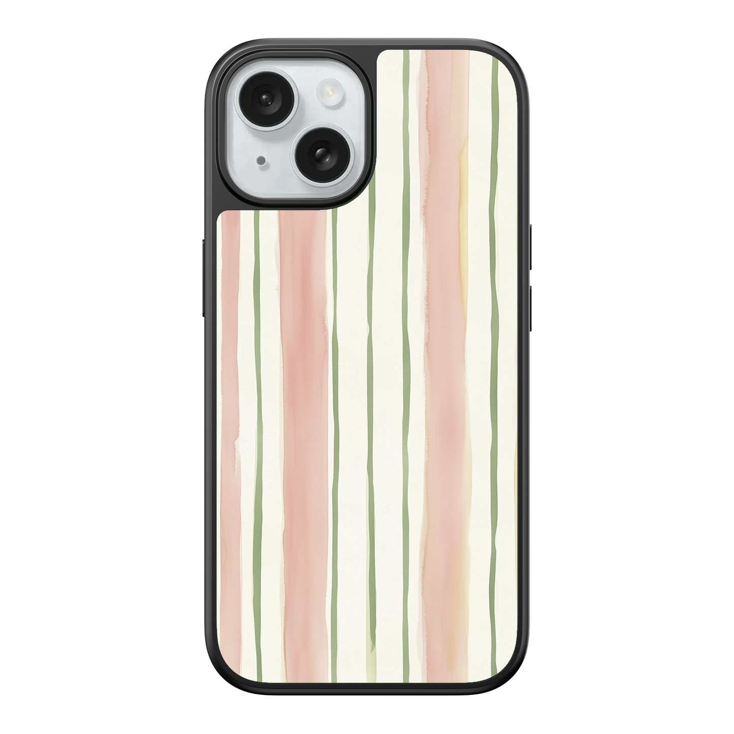Pastel Stripe Serenade iPhone Case