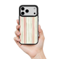 Pastel Stripe Serenade iPhone Case