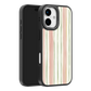 Pastel Stripe Serenade iPhone Case