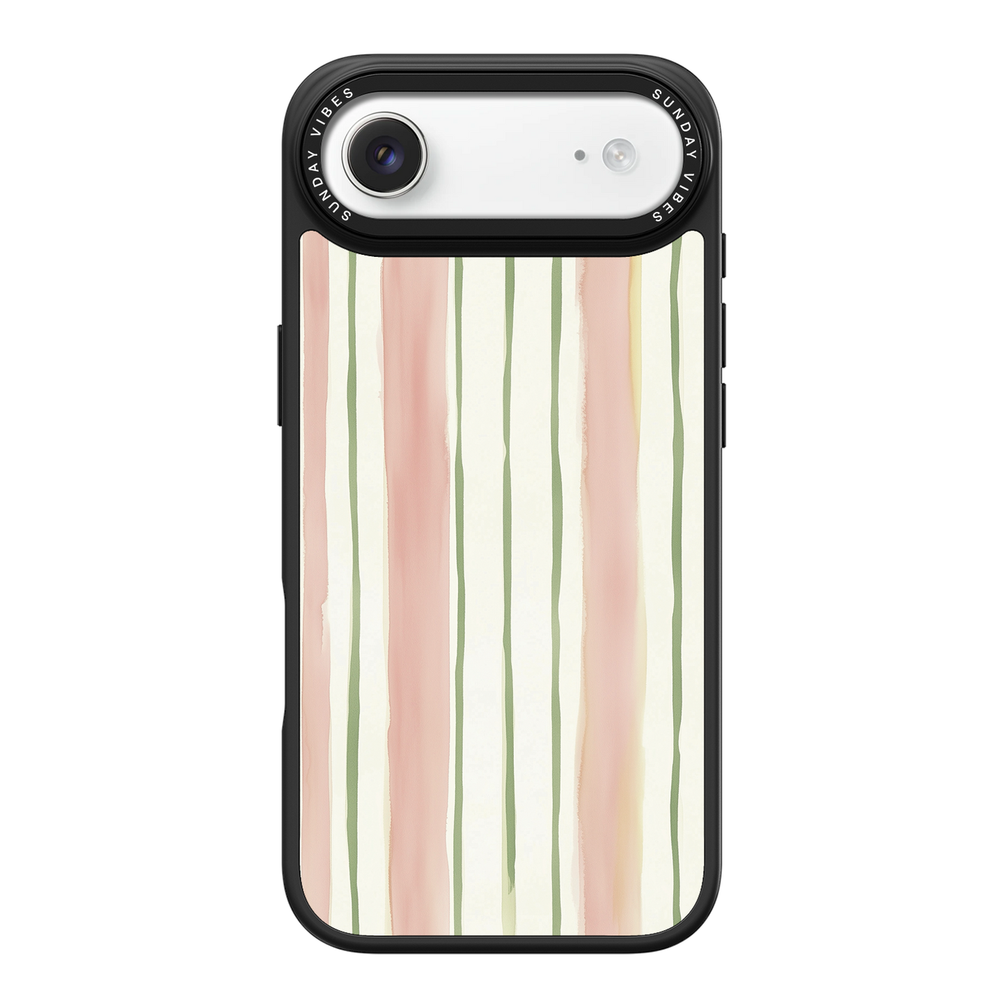 Pastel Stripe Serenade iPhone Case