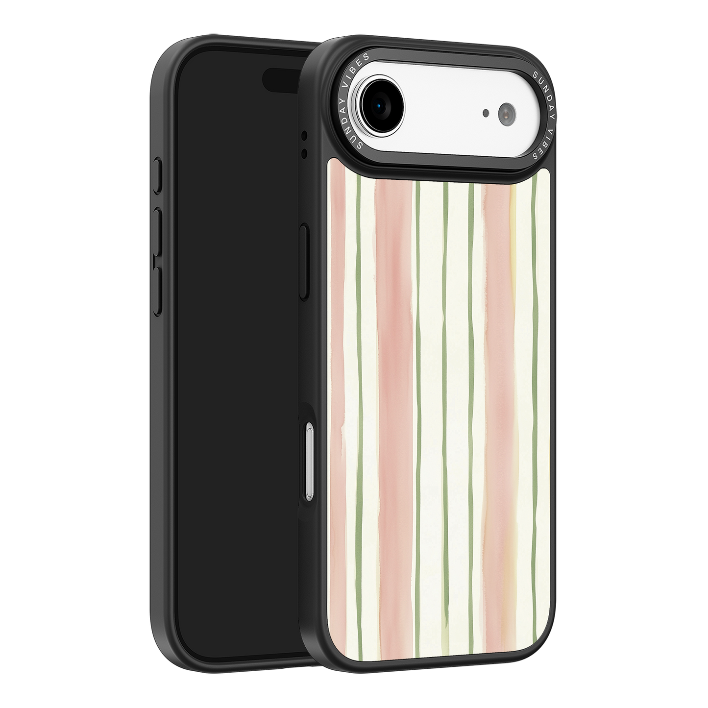 Pastel Stripe Serenade iPhone Case