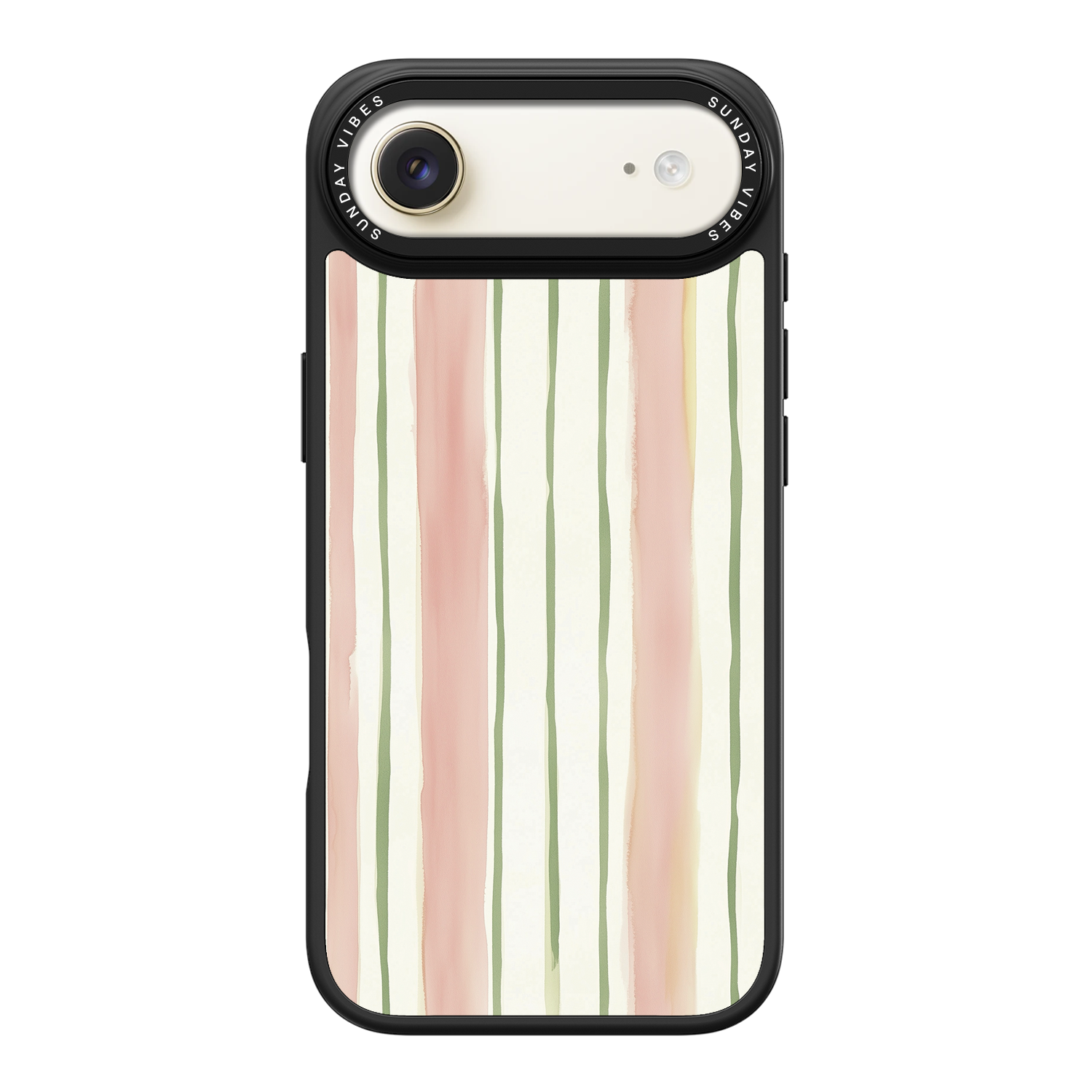 Pastel Stripe Serenade iPhone Case