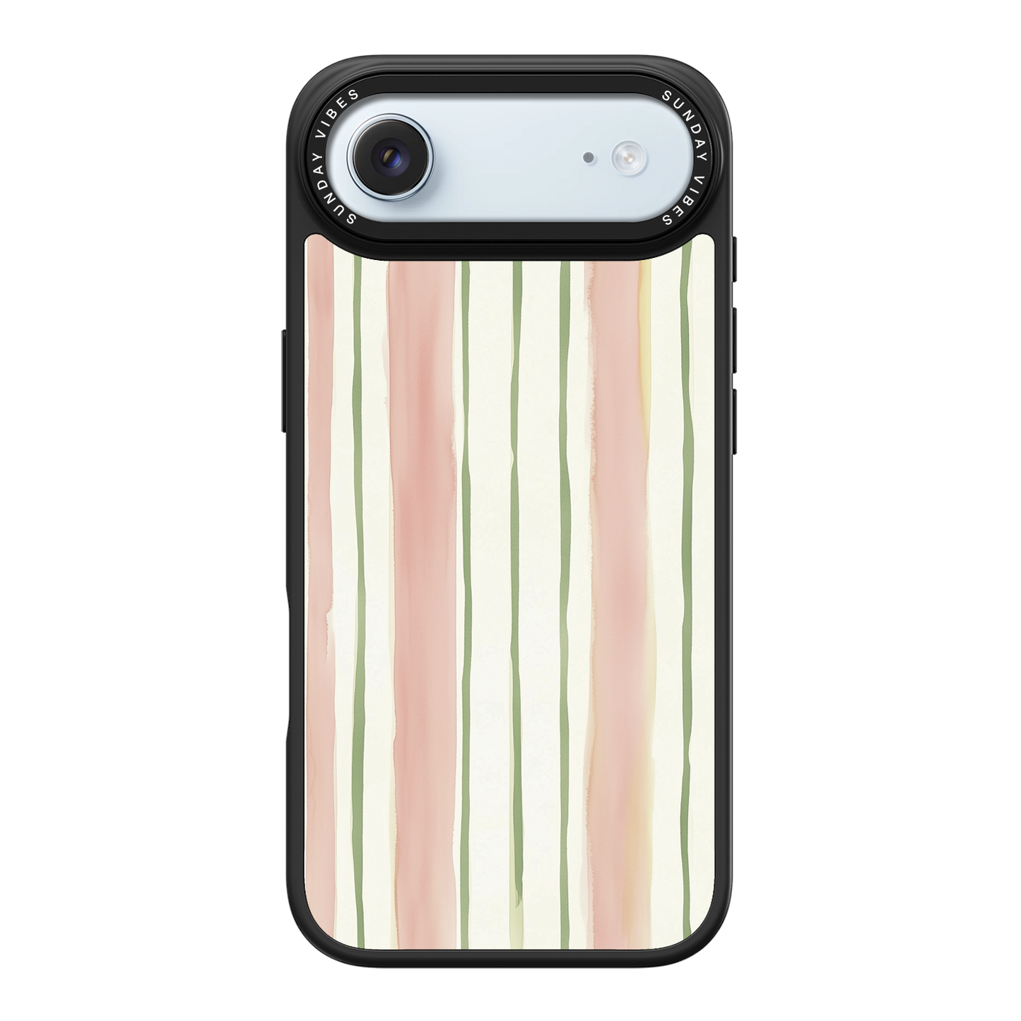 Pastel Stripe Serenade iPhone Case