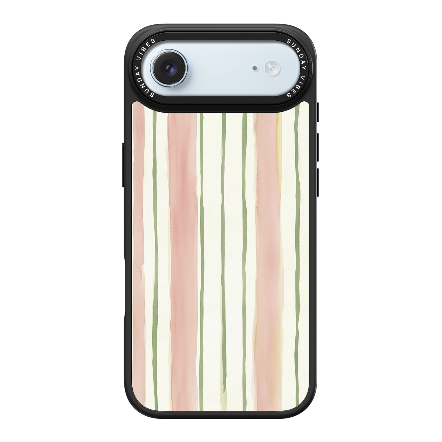 Pastel Stripe Serenade iPhone Case