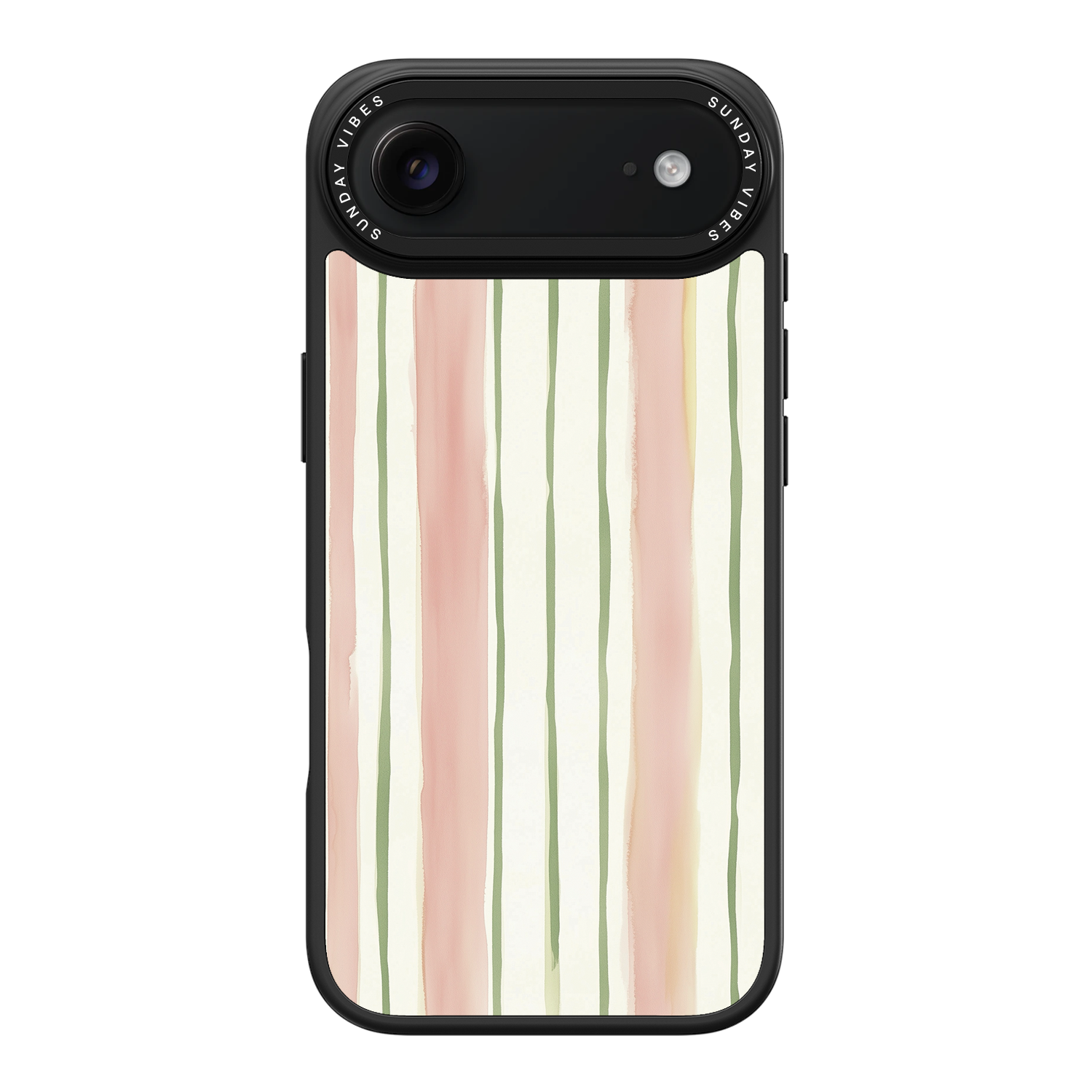 Pastel Stripe Serenade iPhone Case